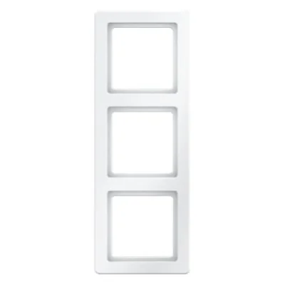 Tripla cornice bianca