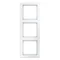 Tripla cornice bianca