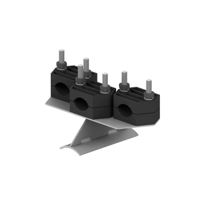 Triple cable holder for EPV - UKC pole made of hot-dip galvanized steel