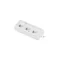 Triple detachable socket 3x2p+Z white