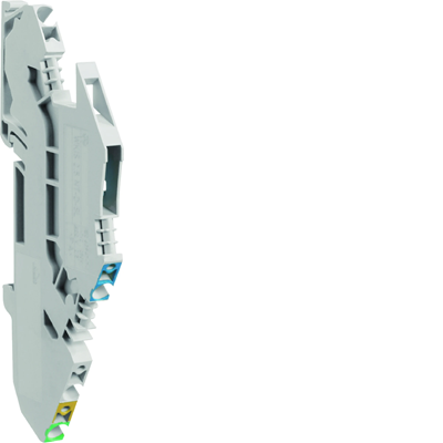 Triple floor self-clamping device Ph N PE for busbars 10x3mm 2.5mm2