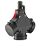 Triple schuko rubber socket with a plug 16A 2P+E 230V IP44, 5-pole input terminal