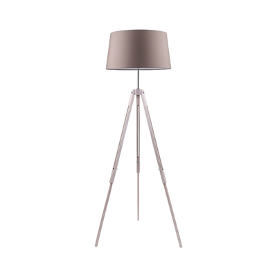 TRIPOD Floor lamp, bleached oak