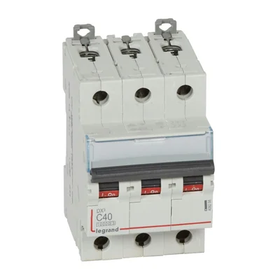 Třípólový jistič S313 DX3 10000A C40 3P