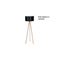 TRIPOOD WOOD Wooden floor lamp (frame)