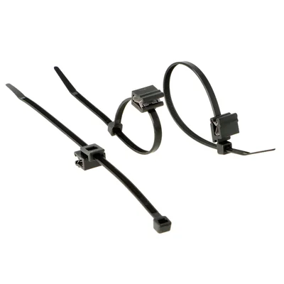 ТРИТІТКА з тримачем для країв CV-190STW-PTBLK-C2 чорна 200x4.8
