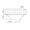 TRJ200H100 Reducing tee, sheet thickness - 1 mm