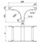 TRSBNJ300H42 Symmetric reducing tee, sheet thickness - 1 mm