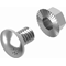 Truss head bolt + serrated flange nut (set), SGKM6x12E