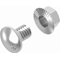 Truss head bolt + serrated flange nut SGKFM8x16