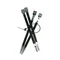 TRYTYTKA con chiusura singola COL-175ST nero 175x6