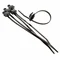 TRYTYTKA con supporto per bordi CV-190STW-PTBLK-C2 nero 200x4.8
