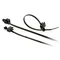 TRYTYTKA mit Kantenhalter CV-190STW-PTBLK-C2 schwarz 200x4.8