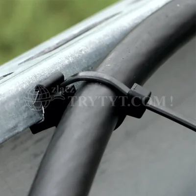 TRYTYTKA mit Kantenhalter CV-190STW-PTBLK-C2 schwarz 200x4.8