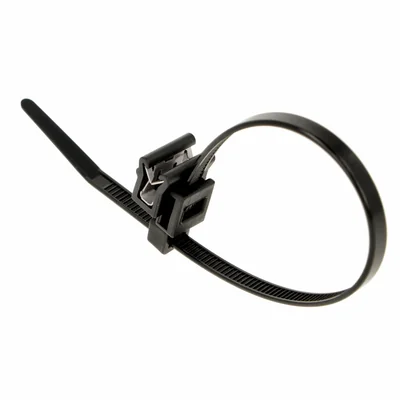 TRYTYTKA s držákem hran CV-190STW-PTBLK-C2 černá 200x4,8