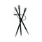 TRYTYTKA with double lock COL-360HWL black 360x9