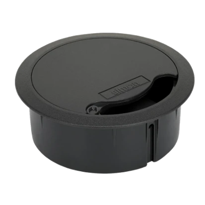TS Ingresso cavo Ø102mm grigio grafite