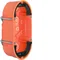 TS Recessed plasterboard oval orange box