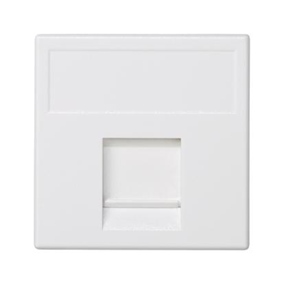 TSC-K69-9 K45 1x carte RJ avec cache PANDUIT blanc pur