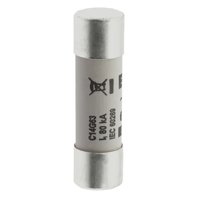 Циліндрична вставка C14G63 14 x 51 мм 63A GG 400V AC