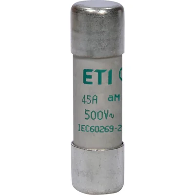 Циліндричний запобіжник CH14x51 aM 45A/500V