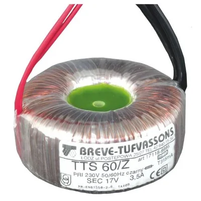 TTS 50/Z 230/19V Transformator toroidalny IP00 do ogólnego stosowania