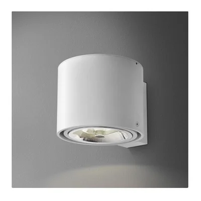 Tuba 111 Kinkiet lampa ścienna czarna mat