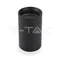 TUBA Spot lampada da soffitto 10cm GU10 IP20 nero