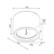 Tube 111 Wall lamp black mat
