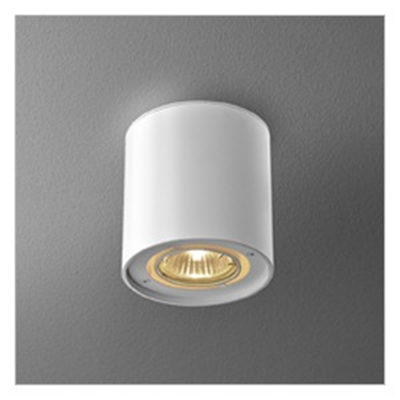 Tube 50 On ceiling lamp white gloss