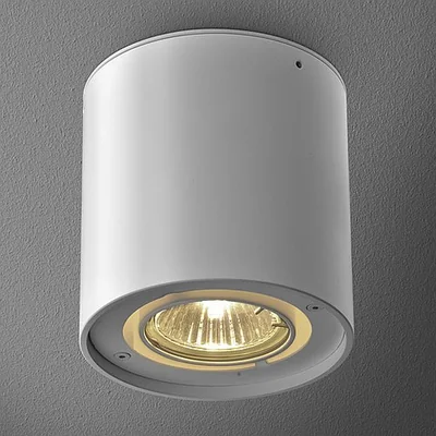 Tube 50 On ecru gloss ceiling lamp