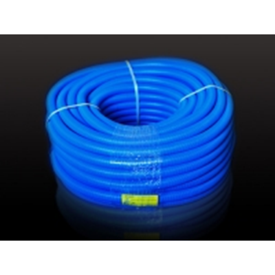 Tube annelé PP taille 43/36, 50 m bleu