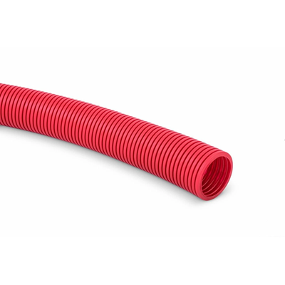 Tube annelé PP taille 43/36, 50m rouge