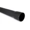 Tube de cuvelage rigide avec emboîtement ROS-M (RHDPE) 110/5.5 - noir - 6 m (50 pièces/palette)
