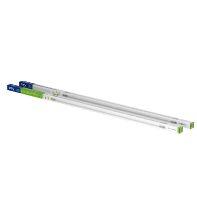 Tube LED HL T8, A-G, 18 W, AC 220-240 V, 120 cm, 2150 lm, 157 mA, 4000 K, alimentation simple, 220°