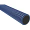 Tube ondulé double couche en rouleaux taille 75/60, 25 m, bleu
