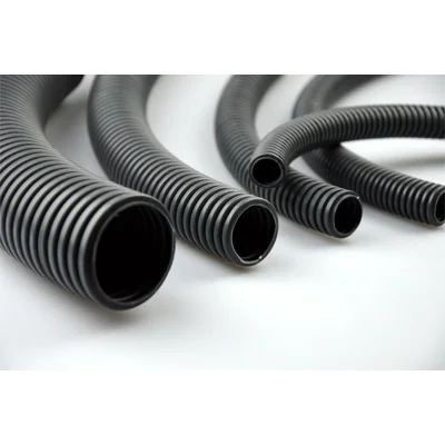 Tubo corrugado flexible libre de halógenos PRKLG HF con PA 7/4.5 320N 100M