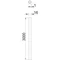 Tubo de acero S16W FT sin rosca