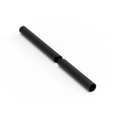 Tubo de instalación de PVC para cinta, Ø40 mm; 3 m