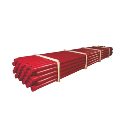 Tubo envolvente rígido con casquillo (RHDPE), tamaño 50/3,5, rojo