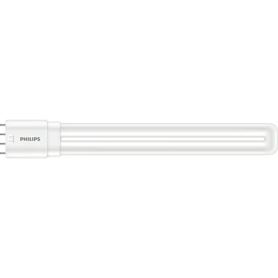 Tubo LED Philips CorePro da 12W, sostituzione per tubo LED da 24W 1440lm 3000K PLL EM/Mains 12W 830 4P, sostituzione per tubi fluorescenti CFL-ni non integrati, 3 anni di garanzia