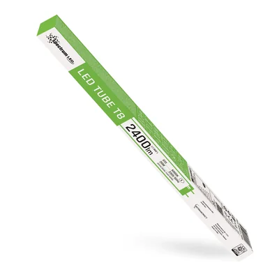TUBO LED T8 SMD 2835 20W CW 28X1500 vetro SPETTRO