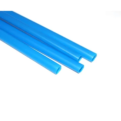 Tubo termorestringente a parete sottile, standard +105 °C, liscio, blu RC 38/19x1-N