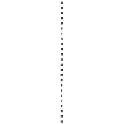 Tuile mâle TV K45 + insert, gris graphite