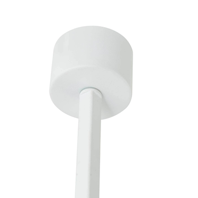 TUKA BIANCO L White ceiling lamp