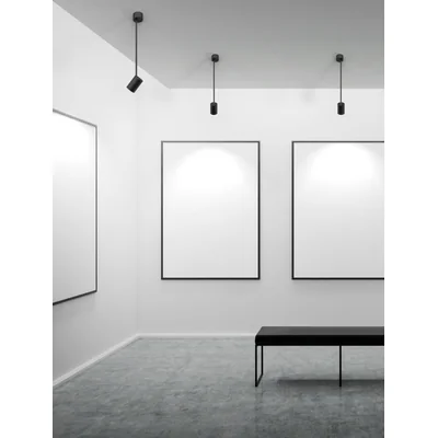 TUKA BIANCO L White ceiling lamp