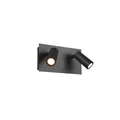 TUNGA Aplique 2x4W LED 2x420lm 3000K IP54 antracita