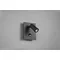 TUNGA Aplique 4W LED 420lm 3000K IP54 antracita con sensor de movimiento