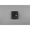 TUNGA Aplique 4W LED 420lm 3000K IP54 antracita con sensor de movimiento