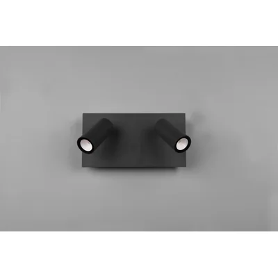TUNGA Applique 2x4W LED 2x420lm 3000K IP54 anthracite
